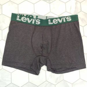 Good Used Condition Men's LEVI'S Cotton Stretch High Comfort Boxer Briefs Grey L